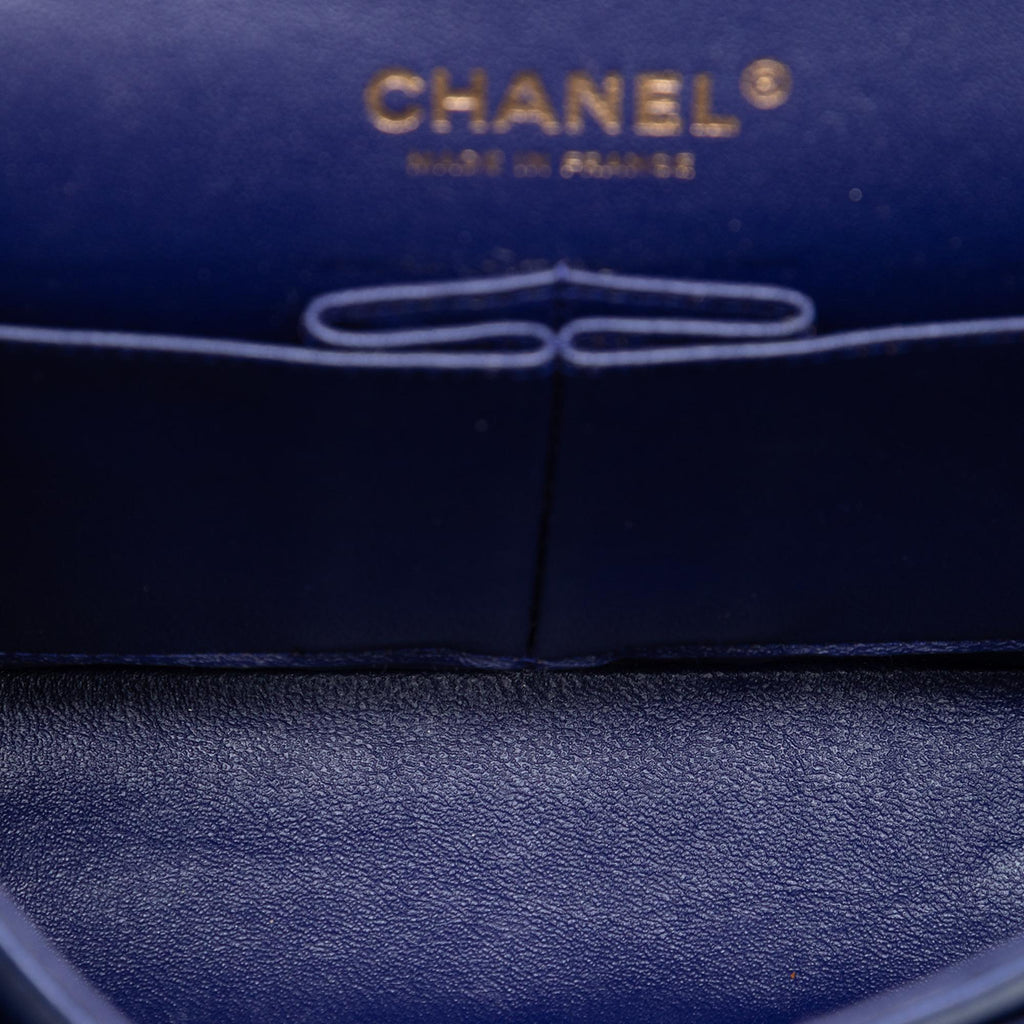 Chanel Medium Classic Chevron Lambskin Double Flap