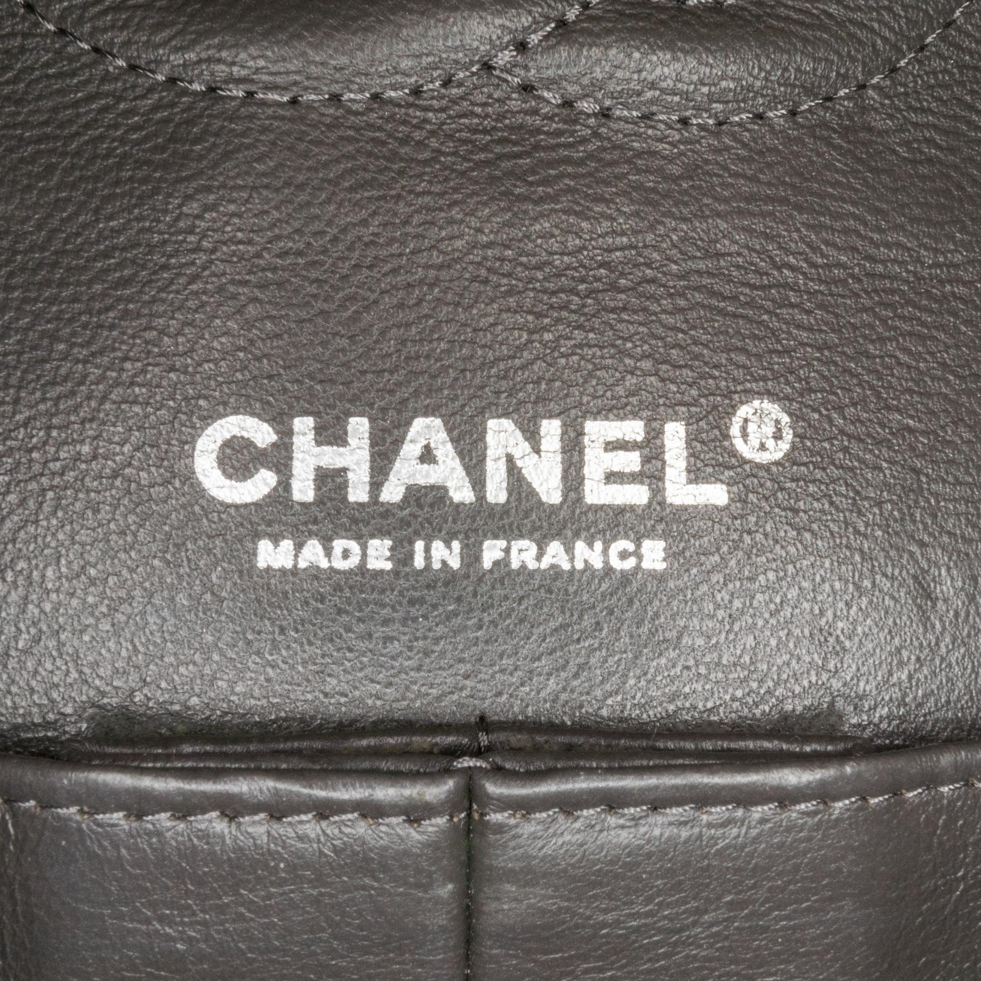 Chanel Medium Classic Distressed Denim Double Flap