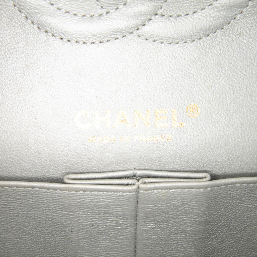 Chanel Medium Classic Iridescent Calfskin Double Flap