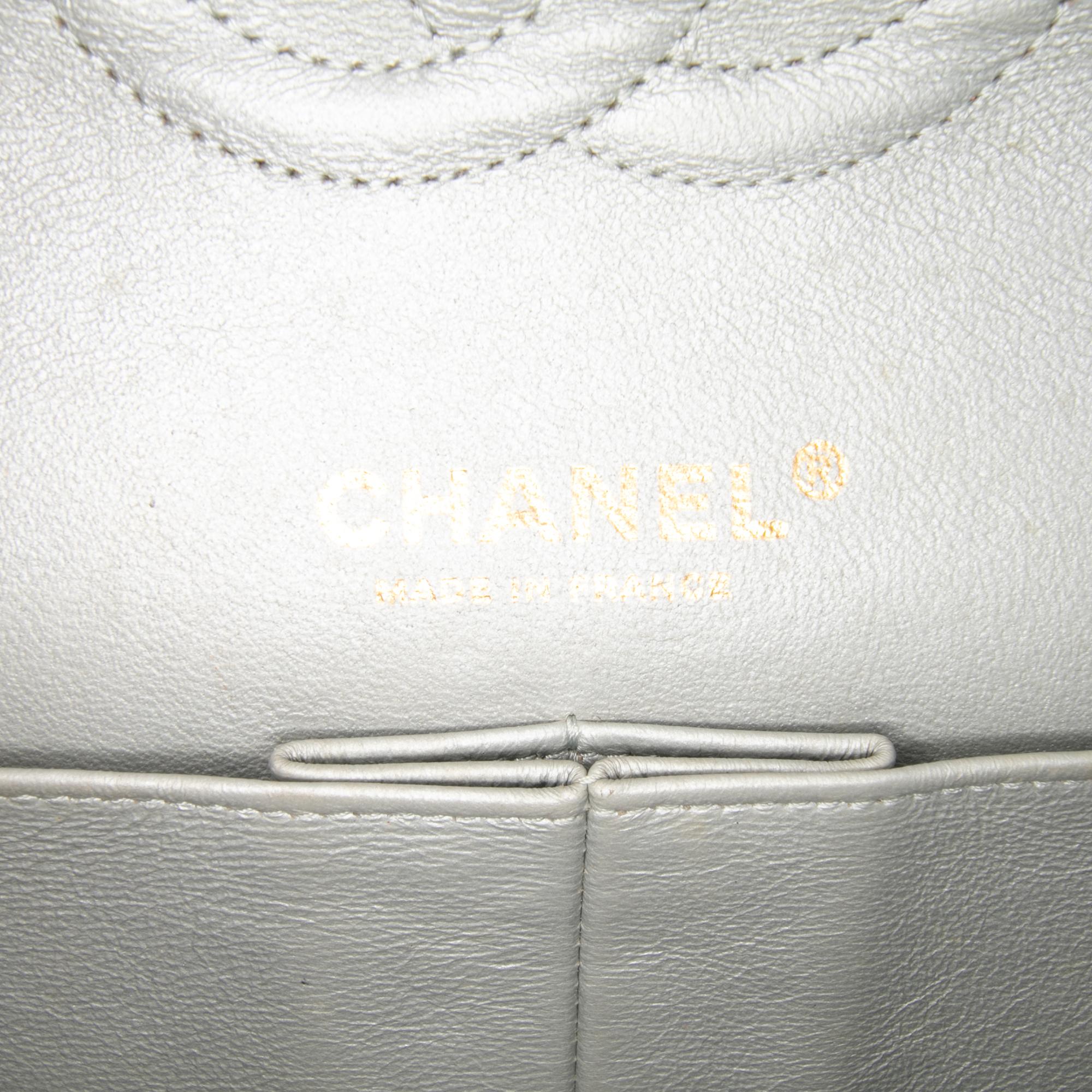 Chanel Medium Classic Iridescent Calfskin Double Flap