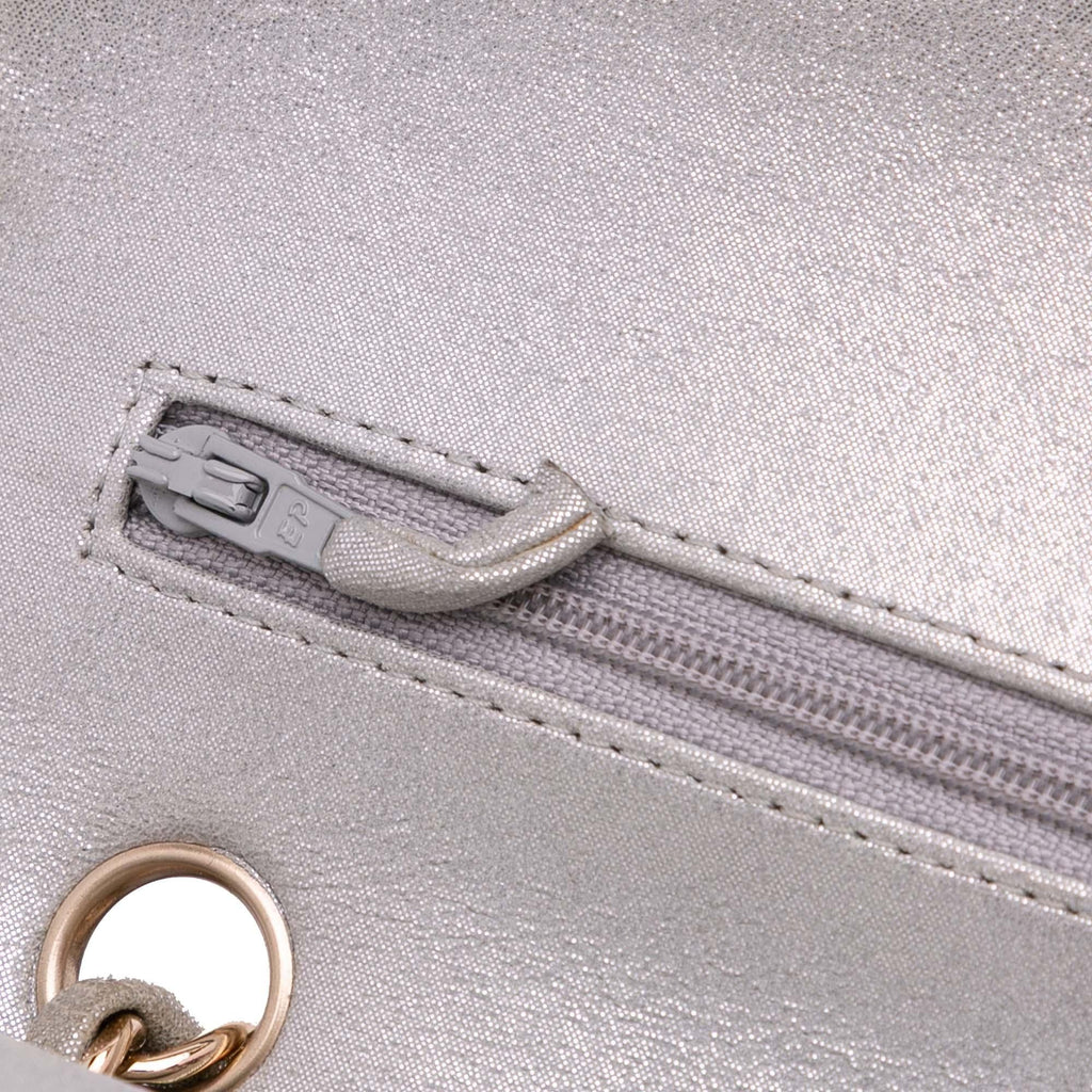 Chanel Medium Classic Iridescent Lambskin Double Flap
