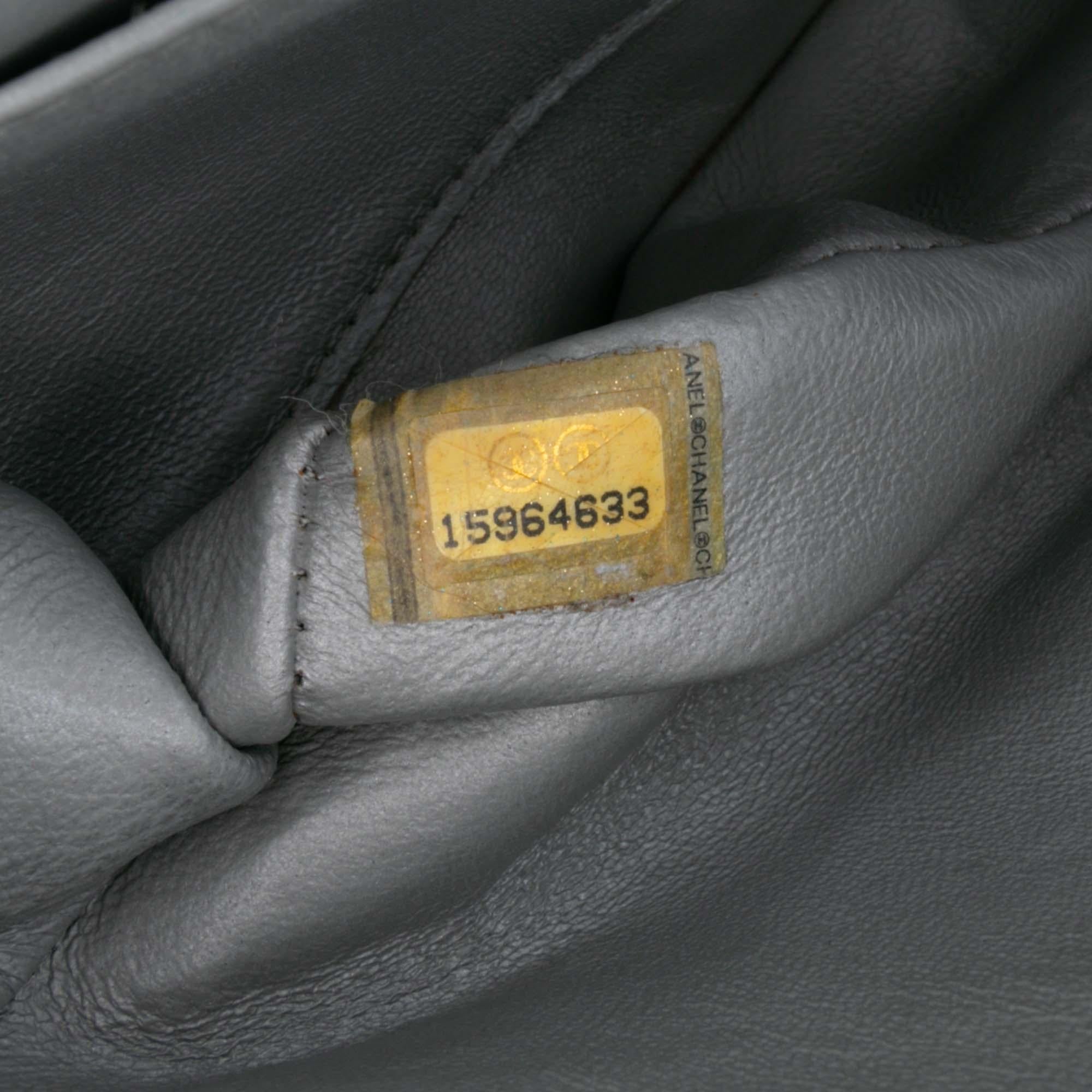 Chanel Medium Classic Iridescent Lambskin Double Flap