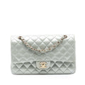 Chanel Medium Classic Iridescent Lambskin Double Flap