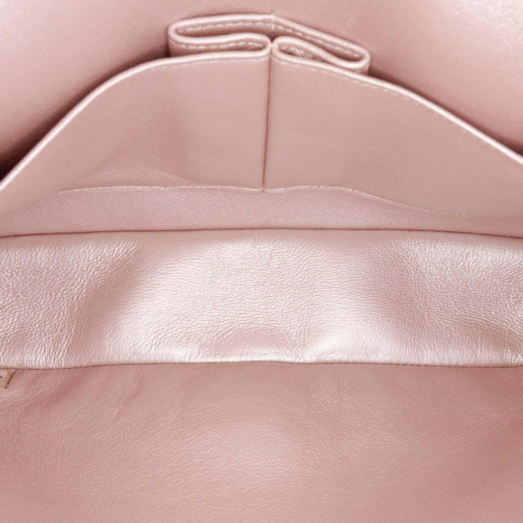 Chanel Medium Classic Iridescent Lambskin Double Flap