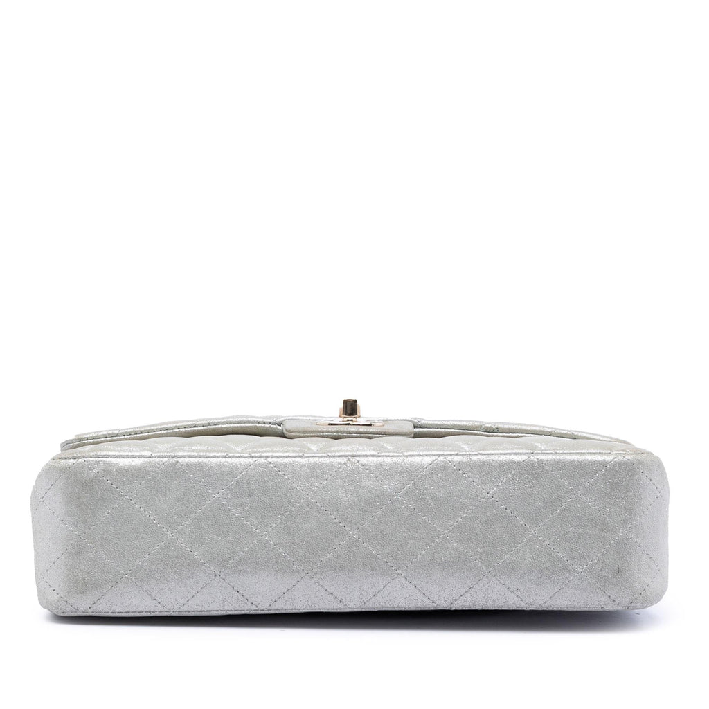 Chanel Medium Classic Iridescent Lambskin Double Flap