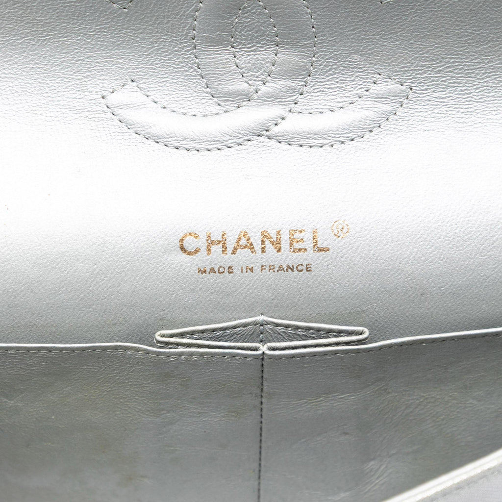 Chanel Medium Classic Iridescent Lambskin Double Flap