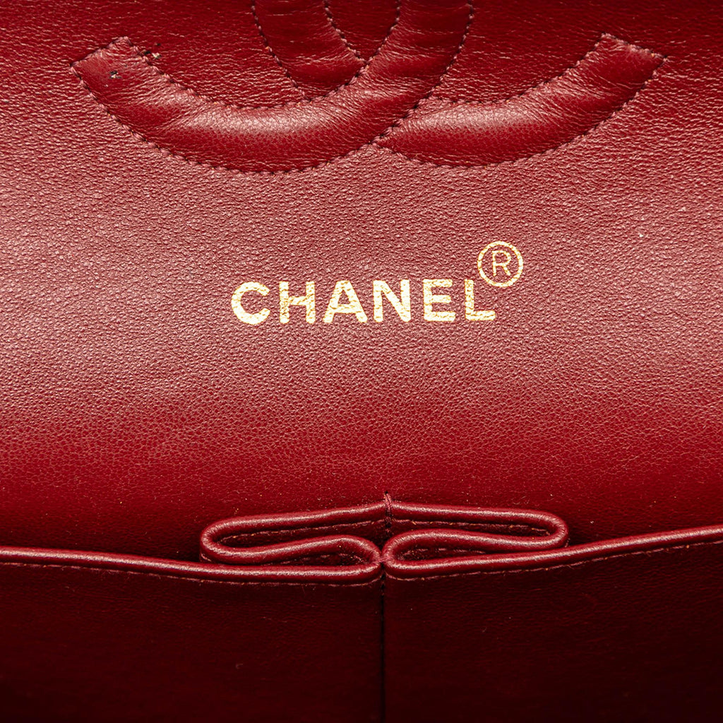 Chanel Medium Classic Jersey Bijoux Chain Double Flap
