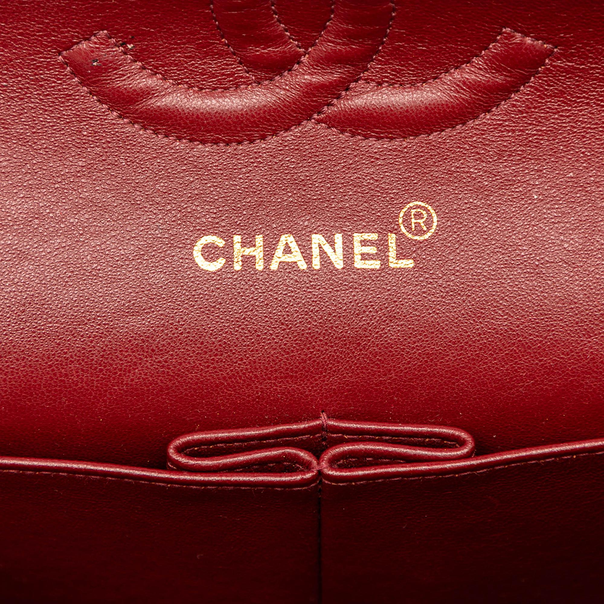 Chanel Medium Classic Jersey Bijoux Chain Double Flap