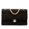 Chanel Medium Classic Jersey Bijoux Chain Double Flap