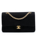 Chanel Medium Classic Jersey Bijoux Chain Double Flap