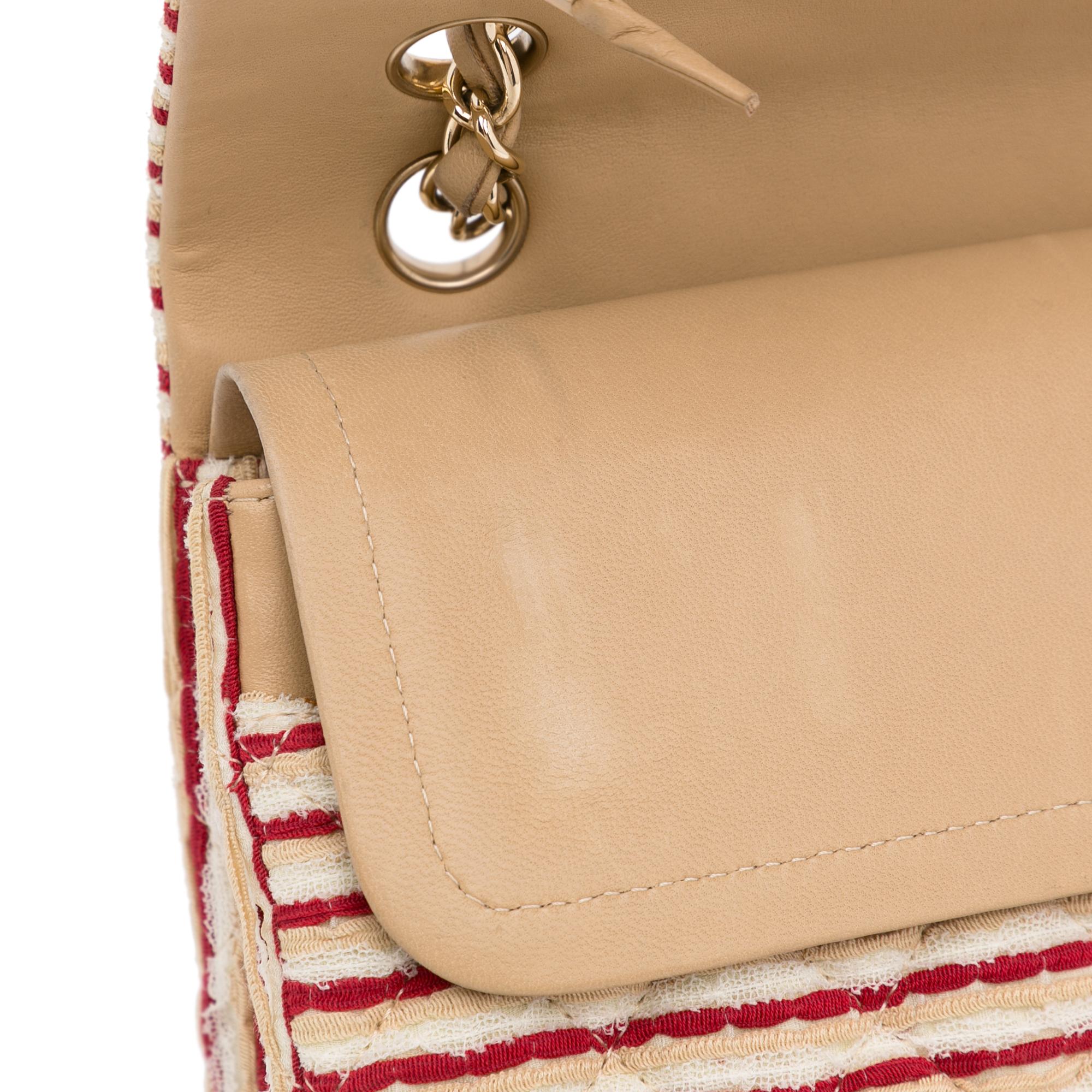 Chanel Medium Classic Jersey Coco Sailor Double Flap