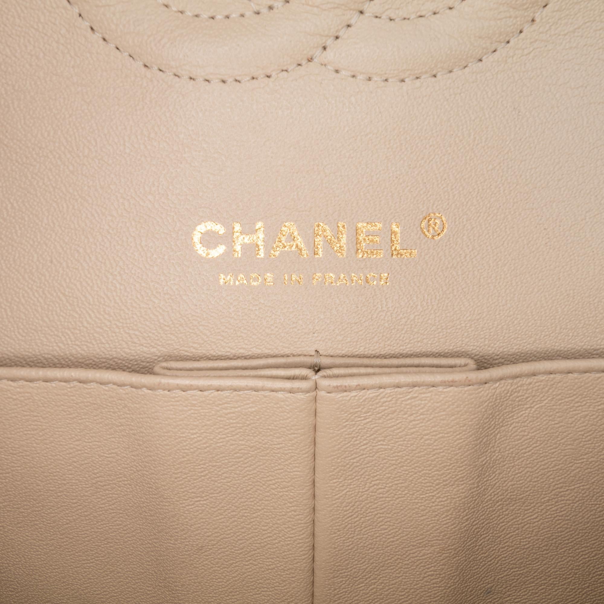 Chanel Medium Classic Jersey Coco Sailor Double Flap