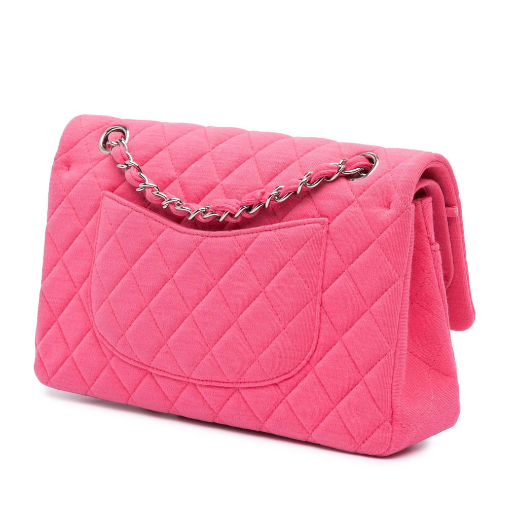 Chanel Medium Classic Jersey Double Flap