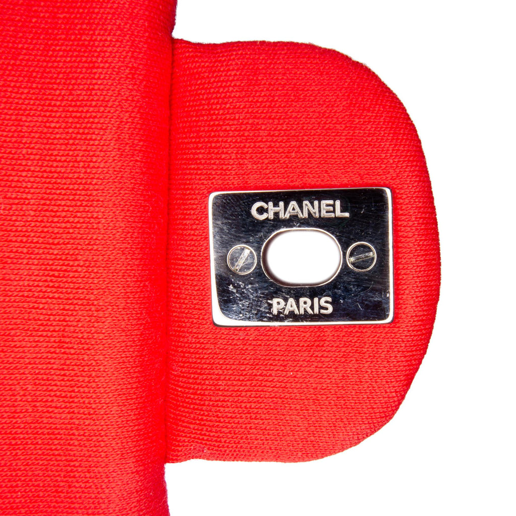 Chanel Medium Classic Jersey Double Flap