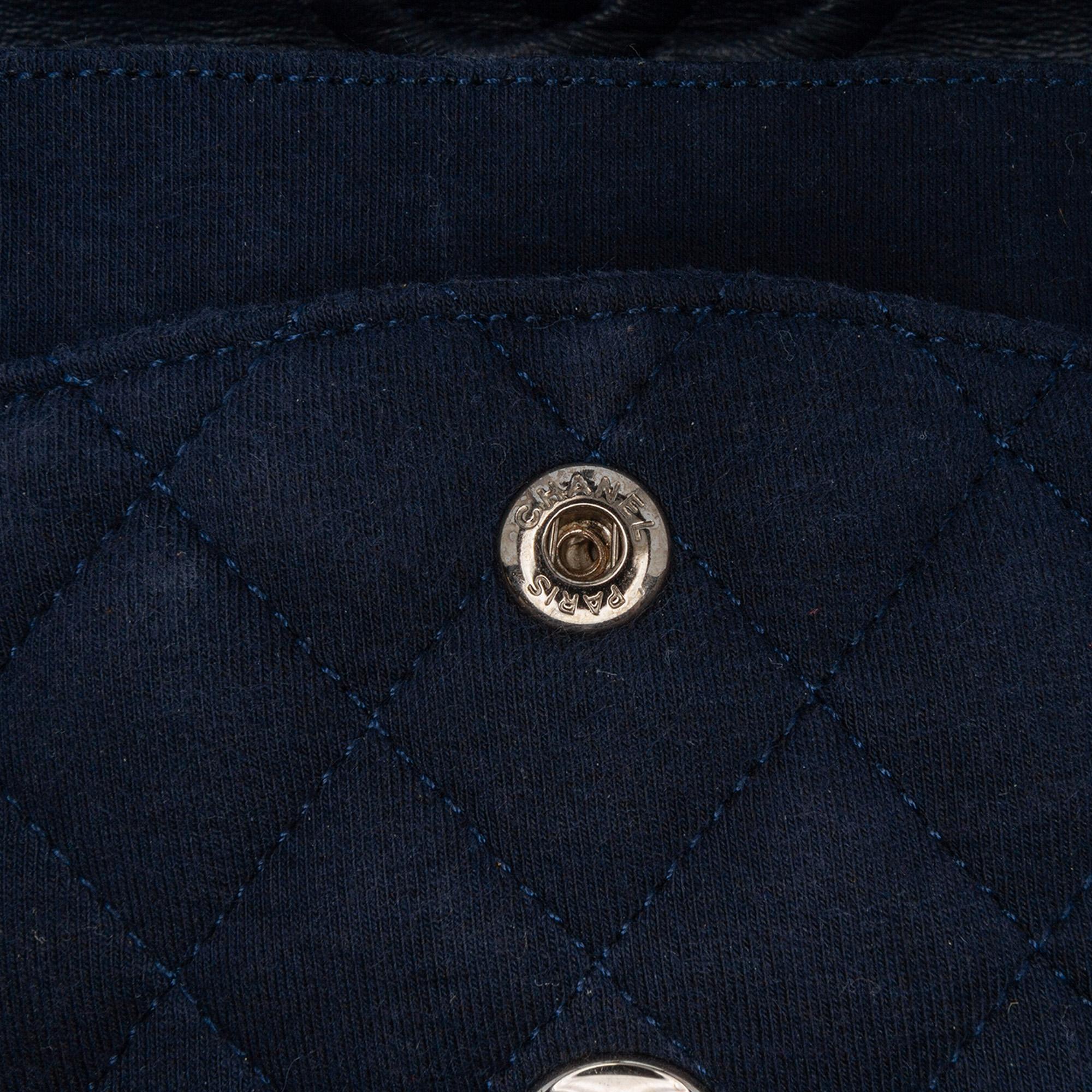 Chanel Medium Classic Jersey Double Flap