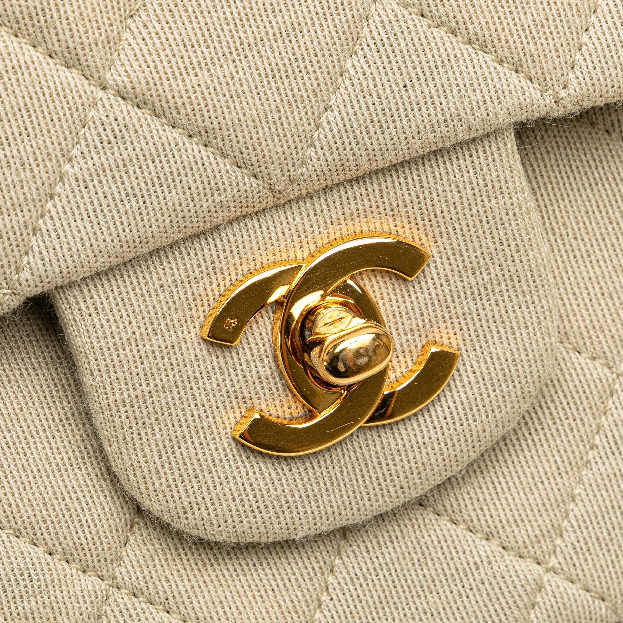 Chanel Medium Classic Jersey Double Flap