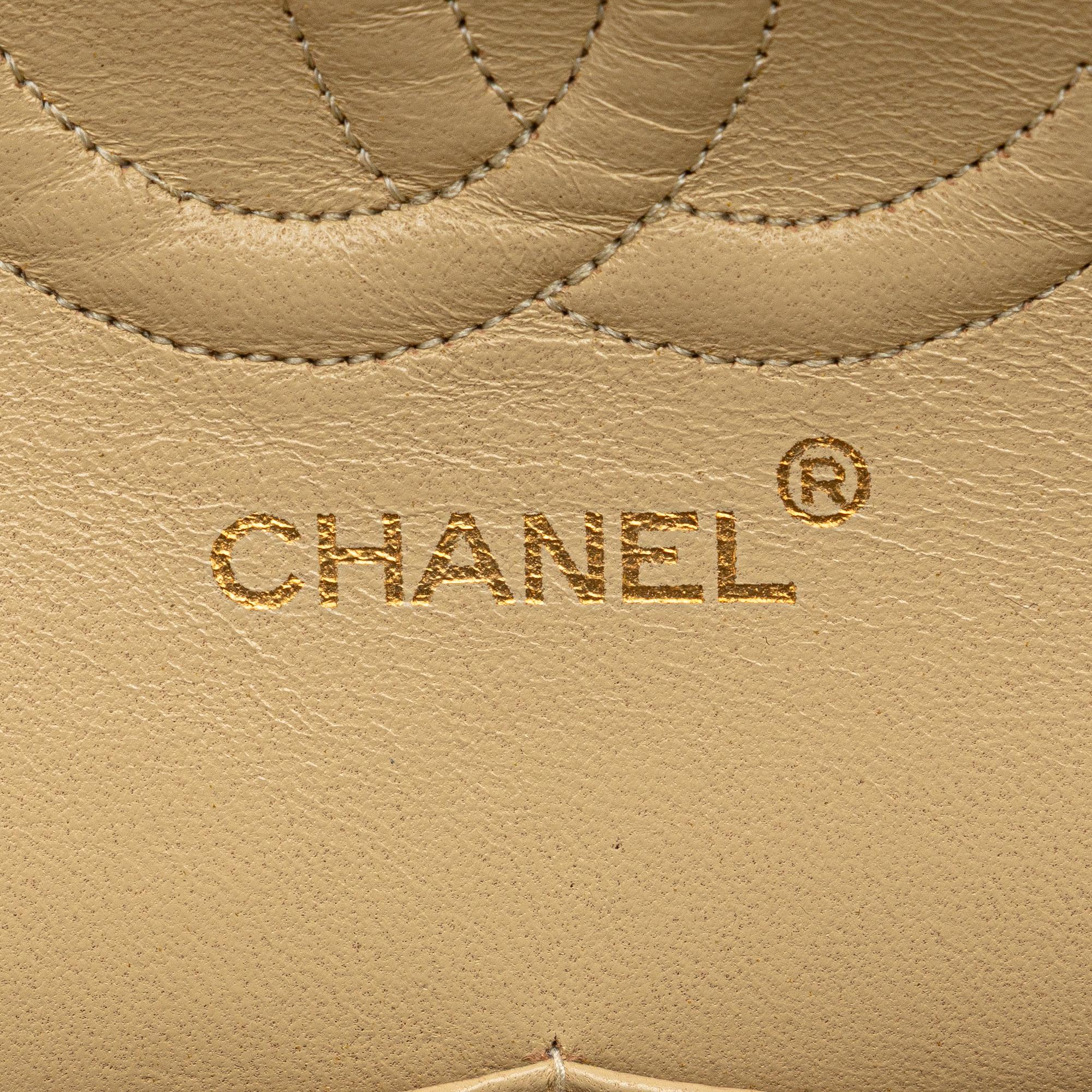 Chanel Medium Classic Jersey Double Flap