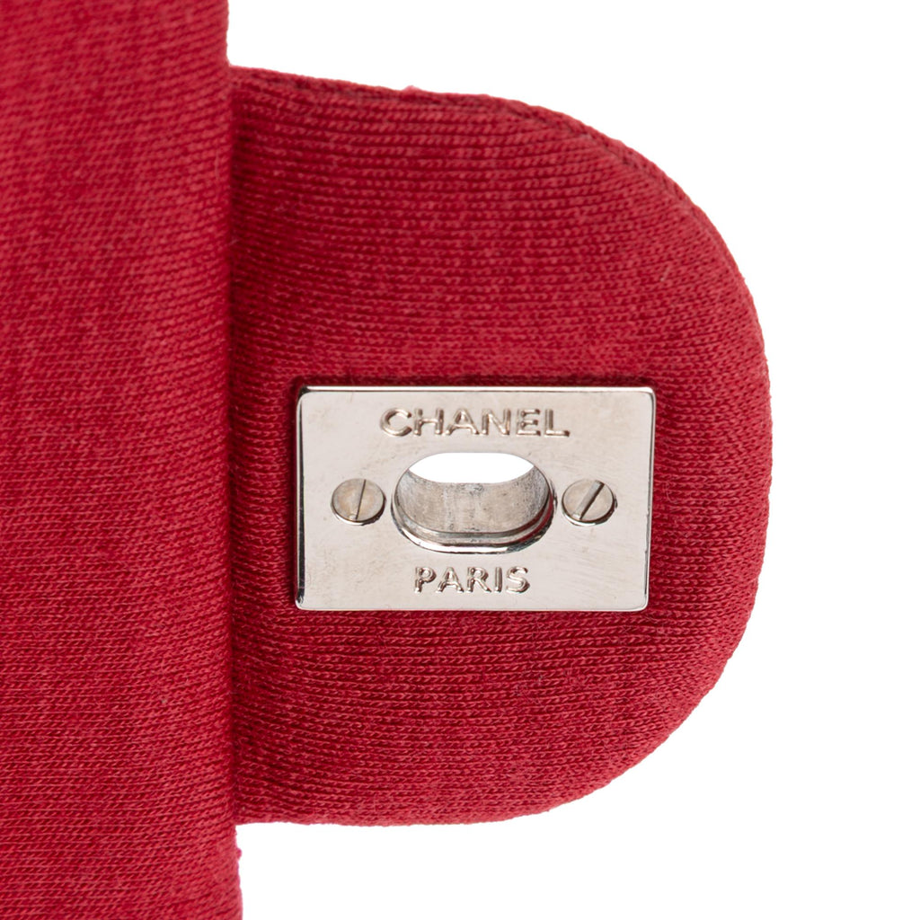 Chanel Medium Classic Jersey Double Flap