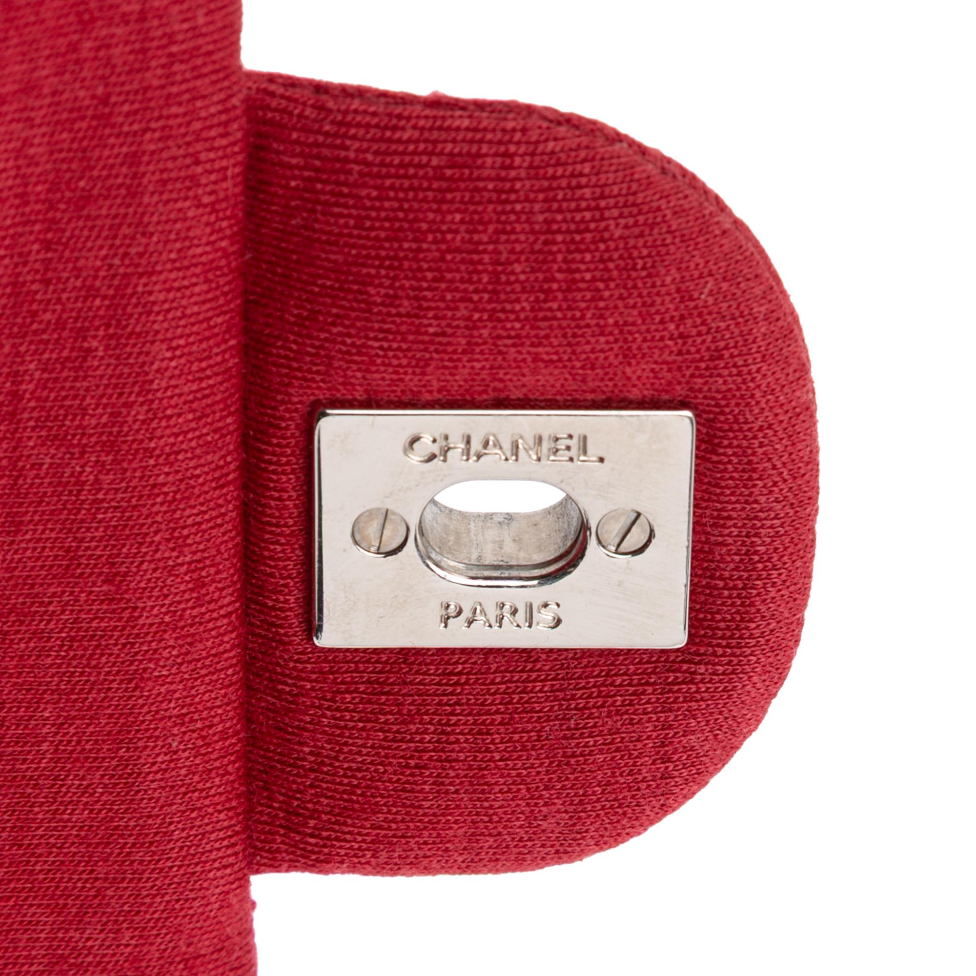 Chanel Medium Classic Jersey Double Flap