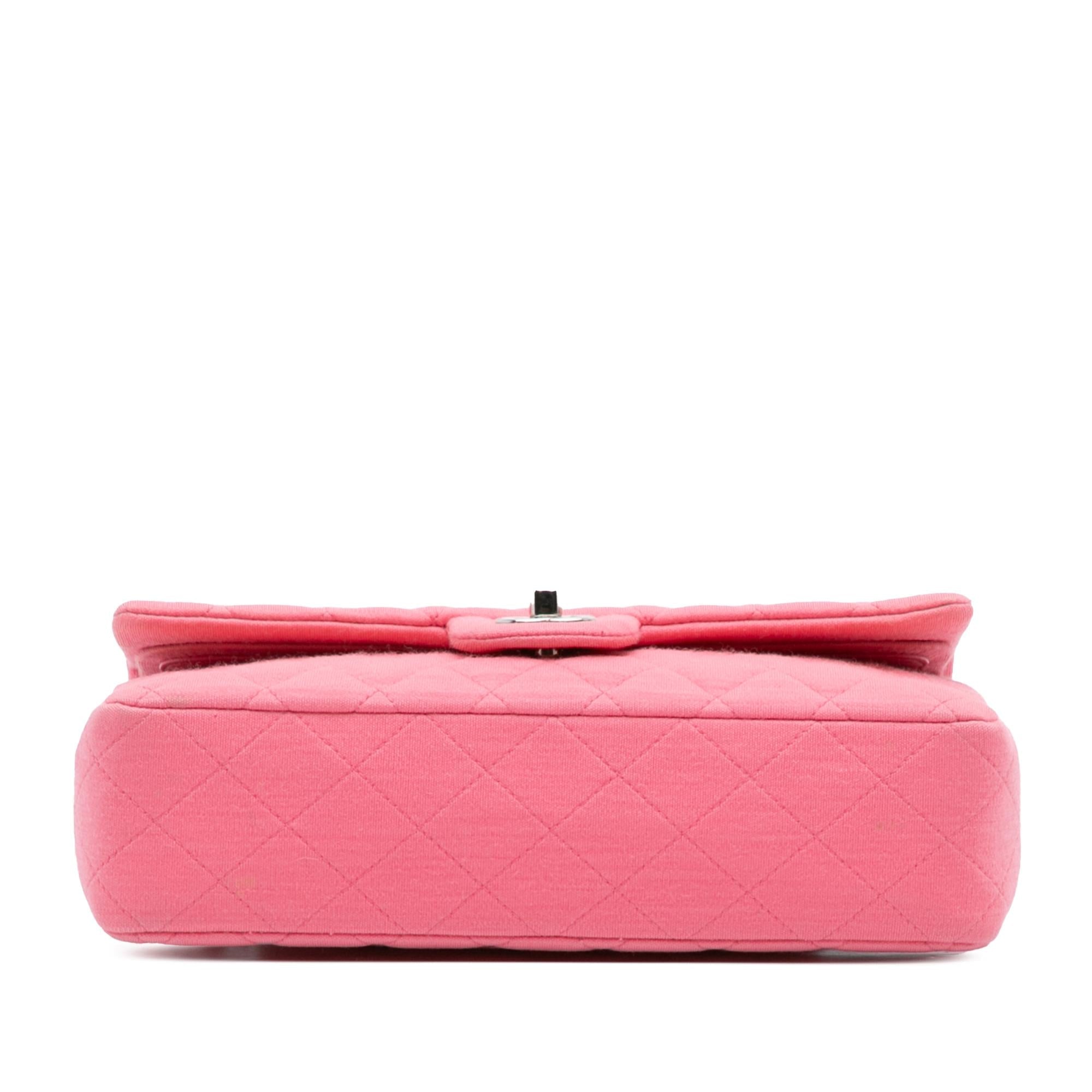 Chanel Medium Classic Jersey Double Flap
