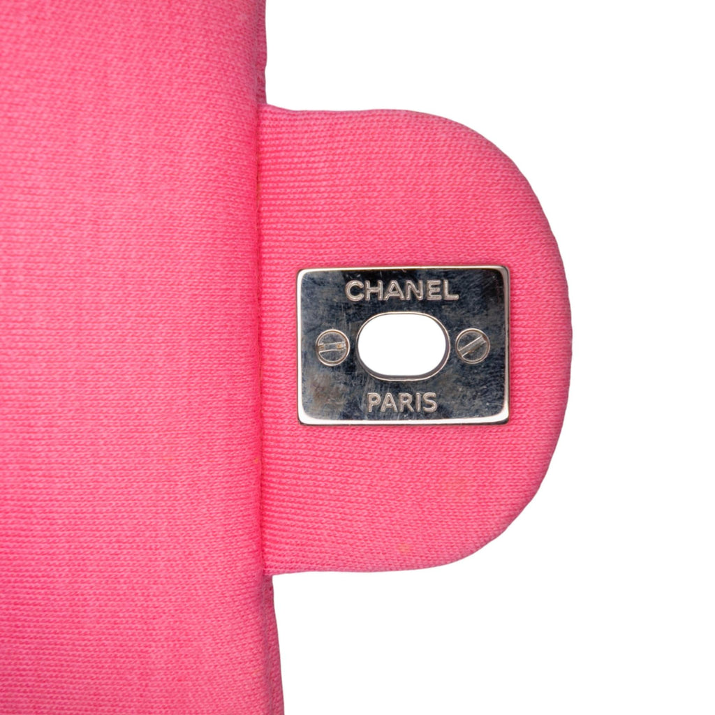 Chanel Medium Classic Jersey Double Flap