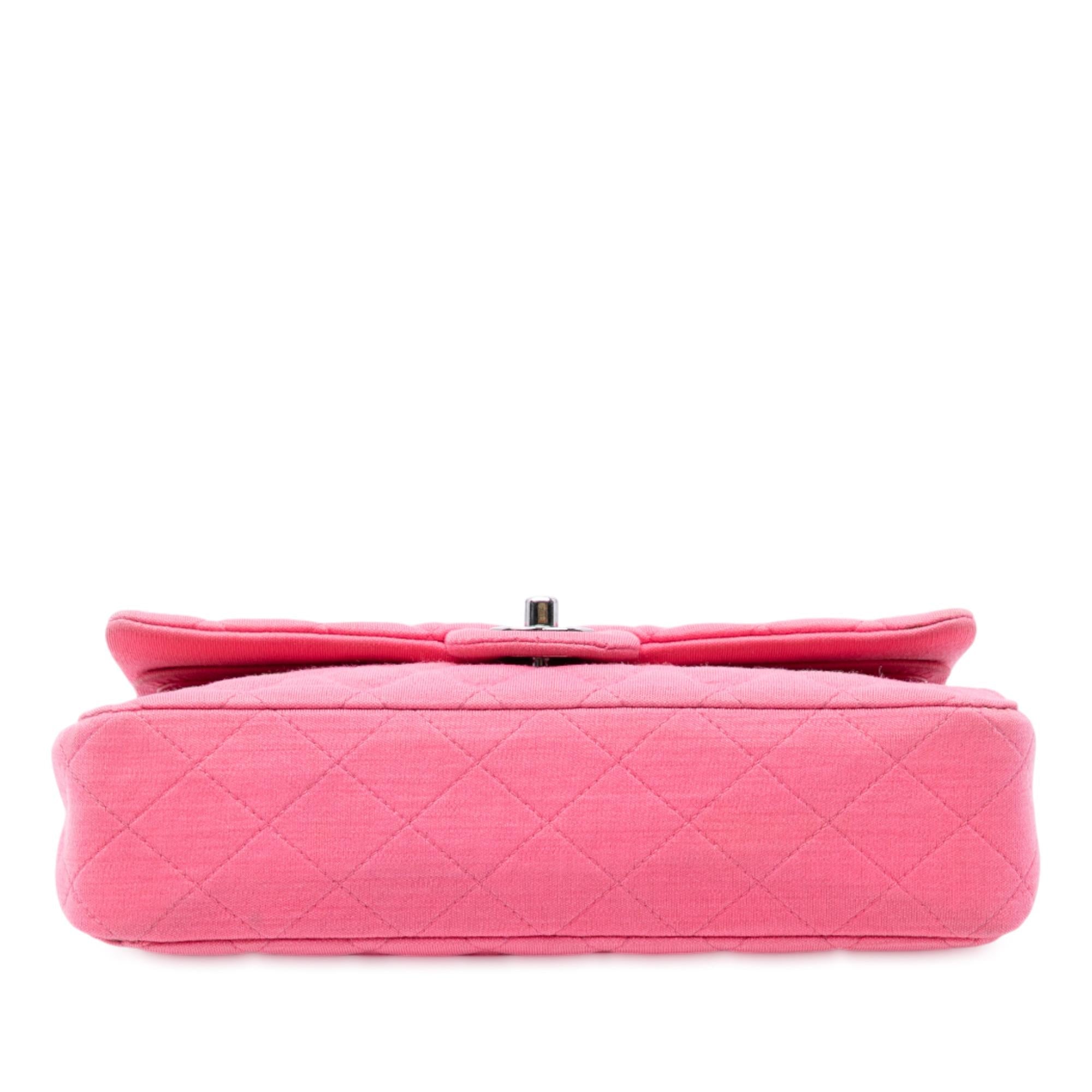 Chanel Medium Classic Jersey Double Flap
