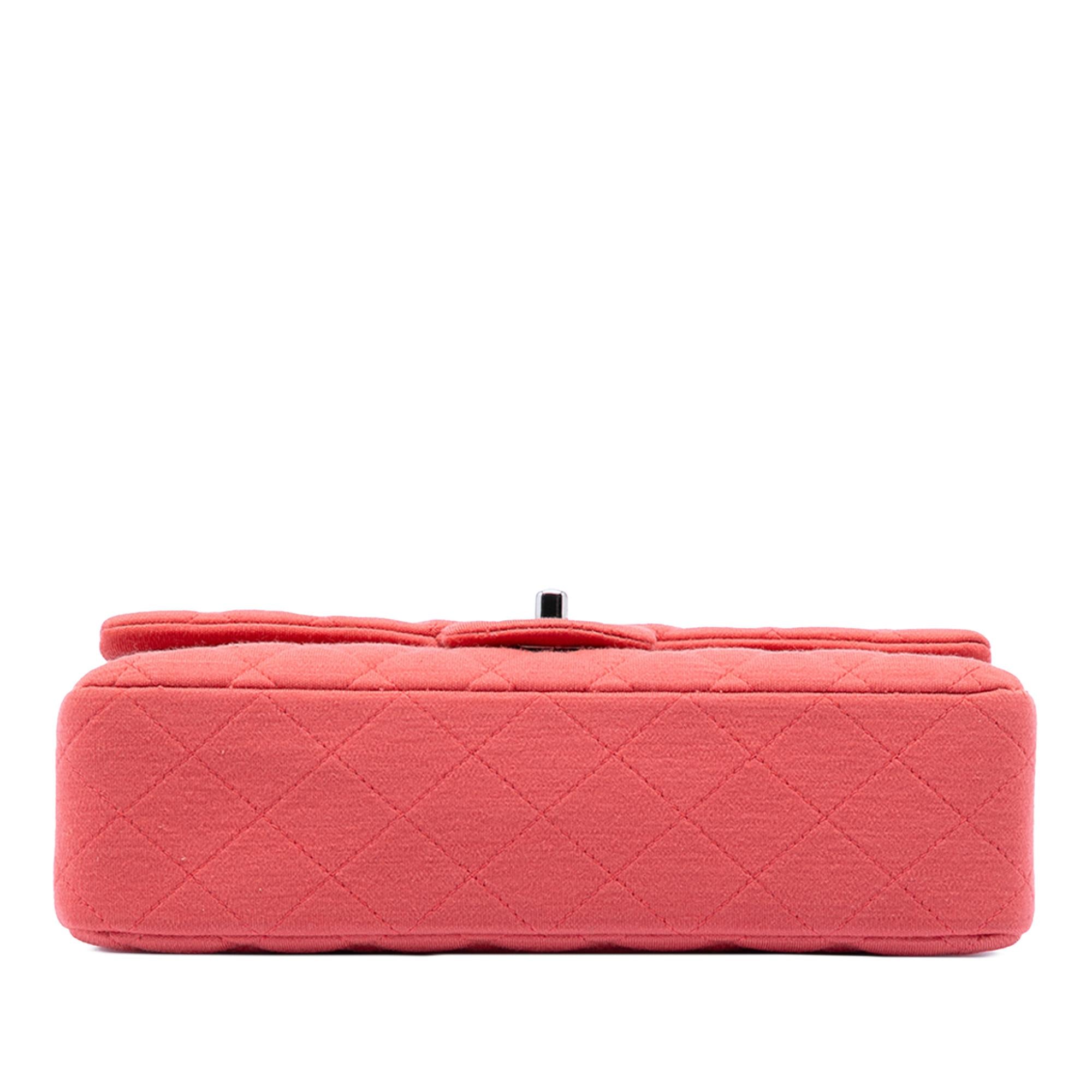 Chanel Medium Classic Jersey Double Flap
