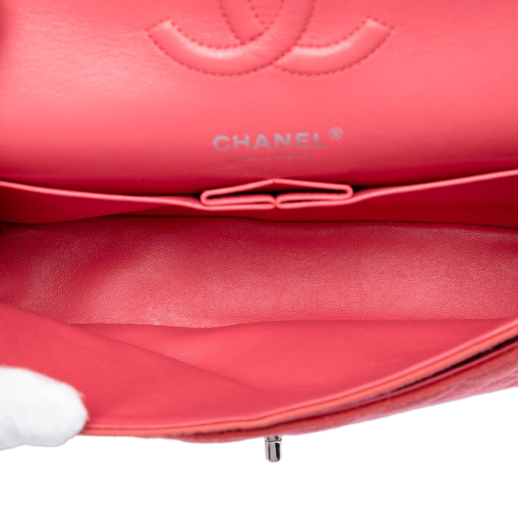 Chanel Medium Classic Jersey Double Flap