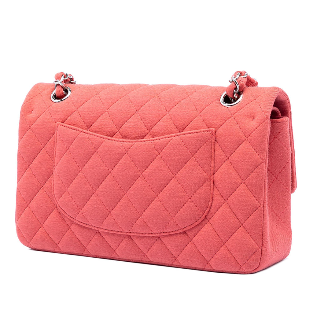 Chanel Medium Classic Jersey Double Flap