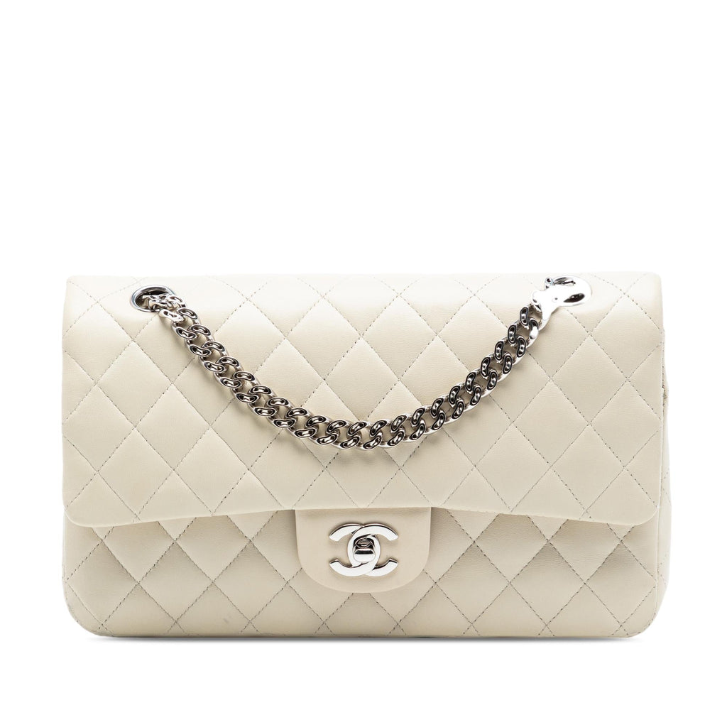 Chanel Medium Classic Lambskin Bijoux Chain Double Flap