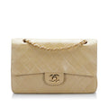 Chanel Medium Classic Lambskin Double Flap Bag (SHG-hsVSEO)