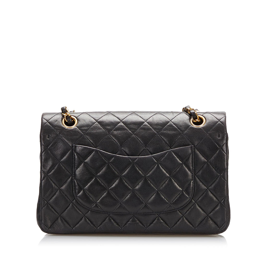 Chanel Medium Classic Lambskin Double Flap (SHG-37068)