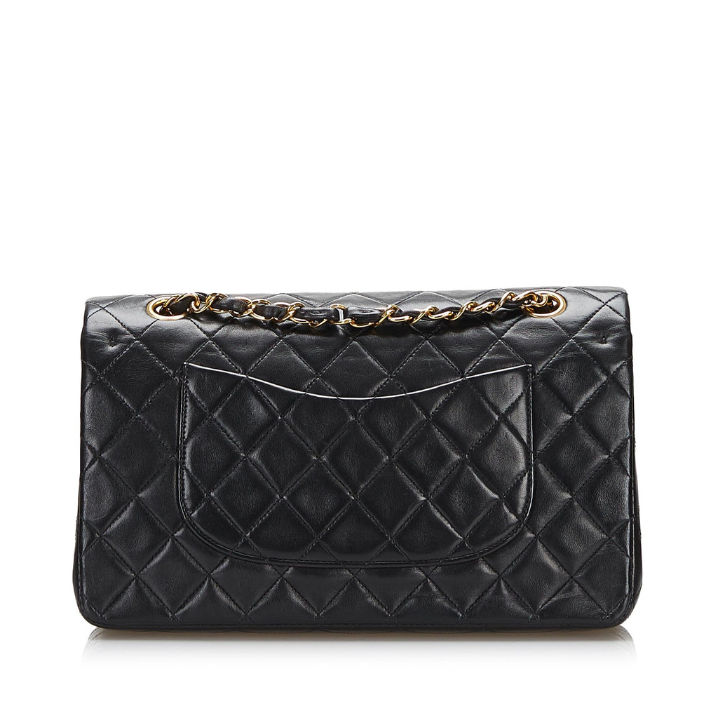 Chanel Medium Classic Lambskin Double Flap (SHG-37471)