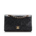Chanel Medium Classic Lambskin Double Flap (SHG-37471)