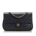 Chanel Medium Classic Lambskin Double Flap (SHG-8sT9Z0)