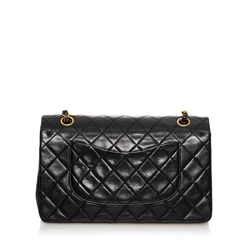 Chanel Medium Classic Lambskin Double Flap (SHG-GlwoII)