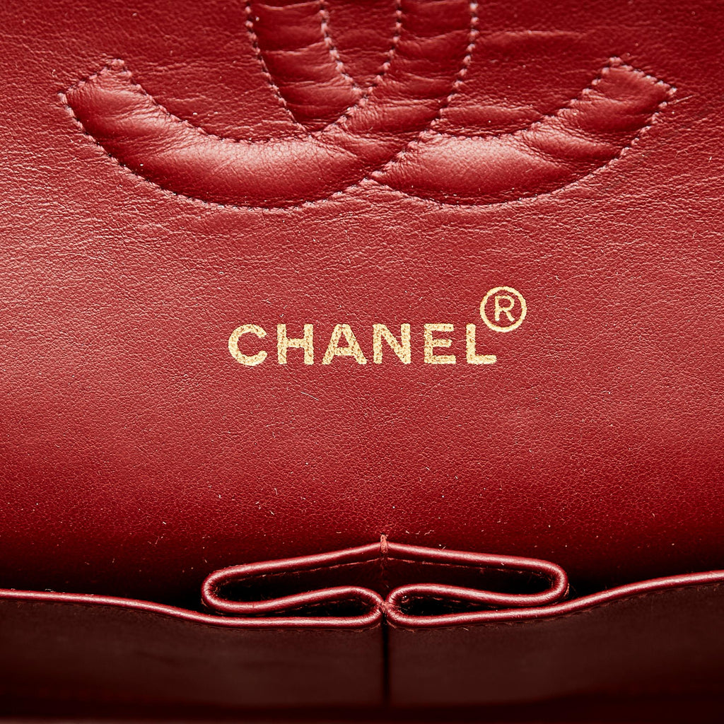 Chanel Medium Classic Lambskin Double Flap (SHG-GlwoII)