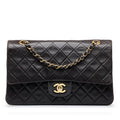 Chanel Medium Classic Lambskin Double Flap (SHG-hLYG9a)
