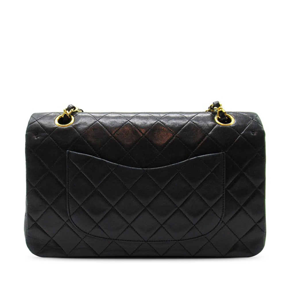 Chanel Medium Classic Lambskin Double Flap (SHG-rOp0wC)