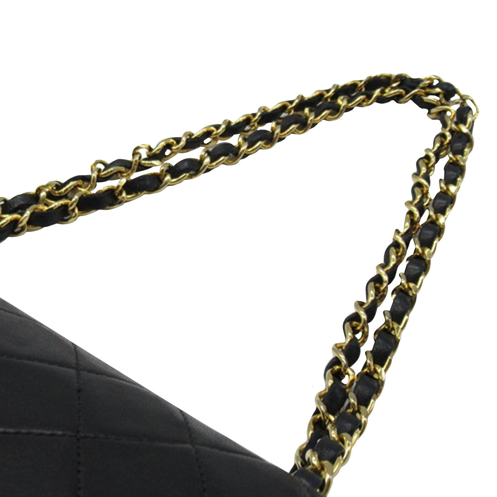 Chanel Medium Classic Lambskin Double Flap (SHG-rOp0wC)