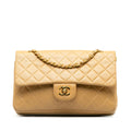 Chanel Medium Classic Lambskin Double Flap (SHG-FTtjY2)