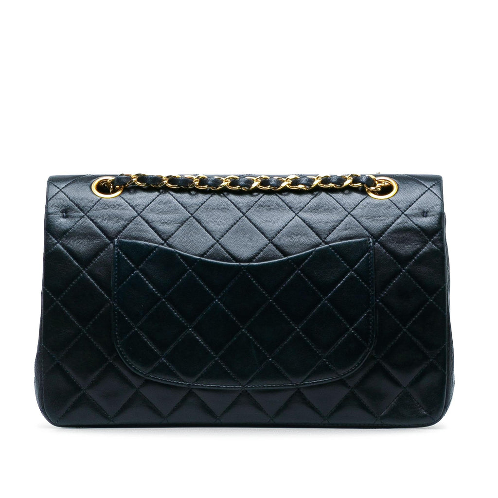 Chanel Medium Classic Lambskin Double Flap (SHG-98UYIH)