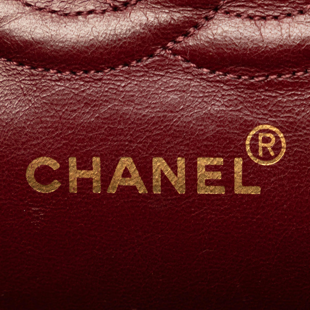 Chanel Medium Classic Lambskin Double Flap (SHG-98UYIH)
