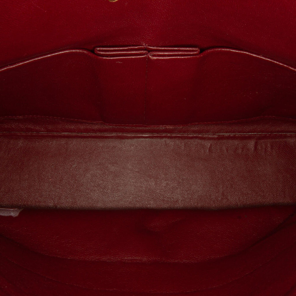 Chanel Medium Classic Lambskin Double Flap (SHG-qIrAFZ)