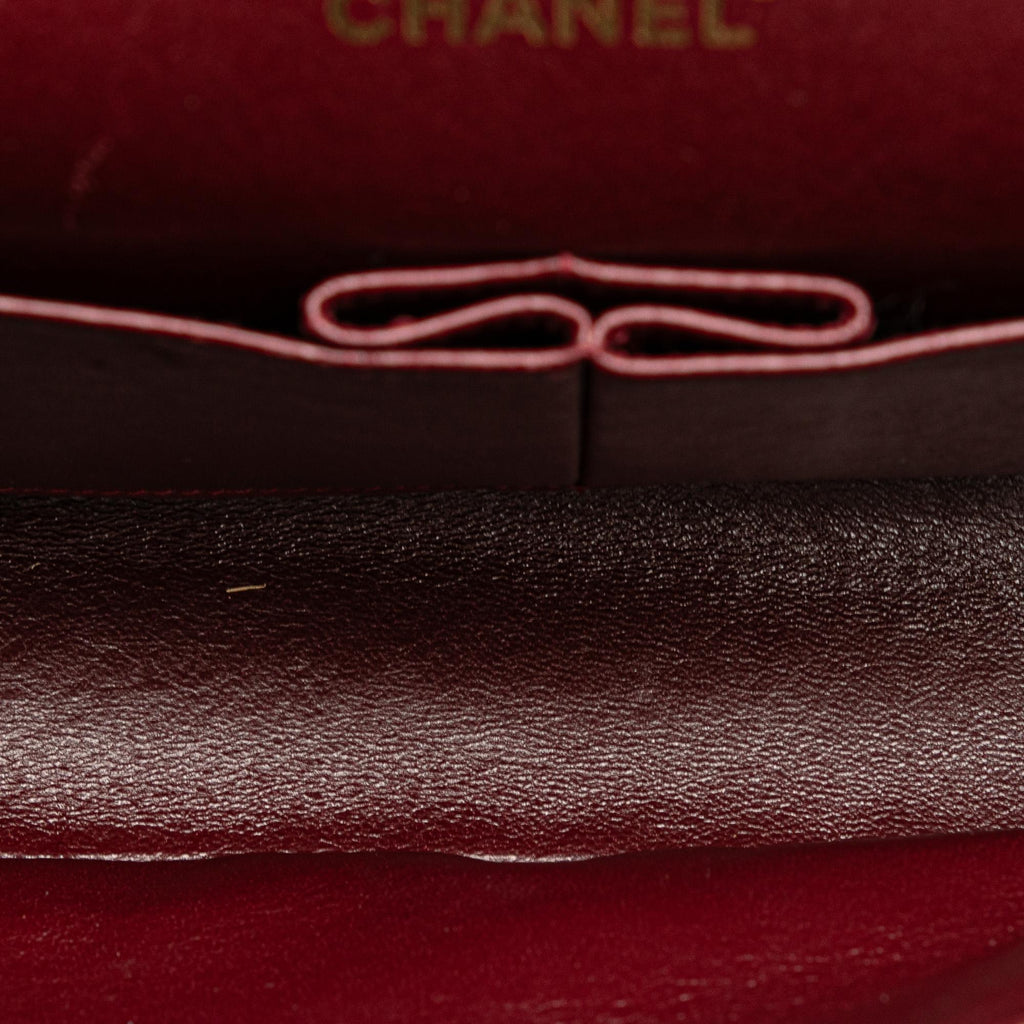 Chanel Medium Classic Lambskin Double Flap (SHG-U6XslK)