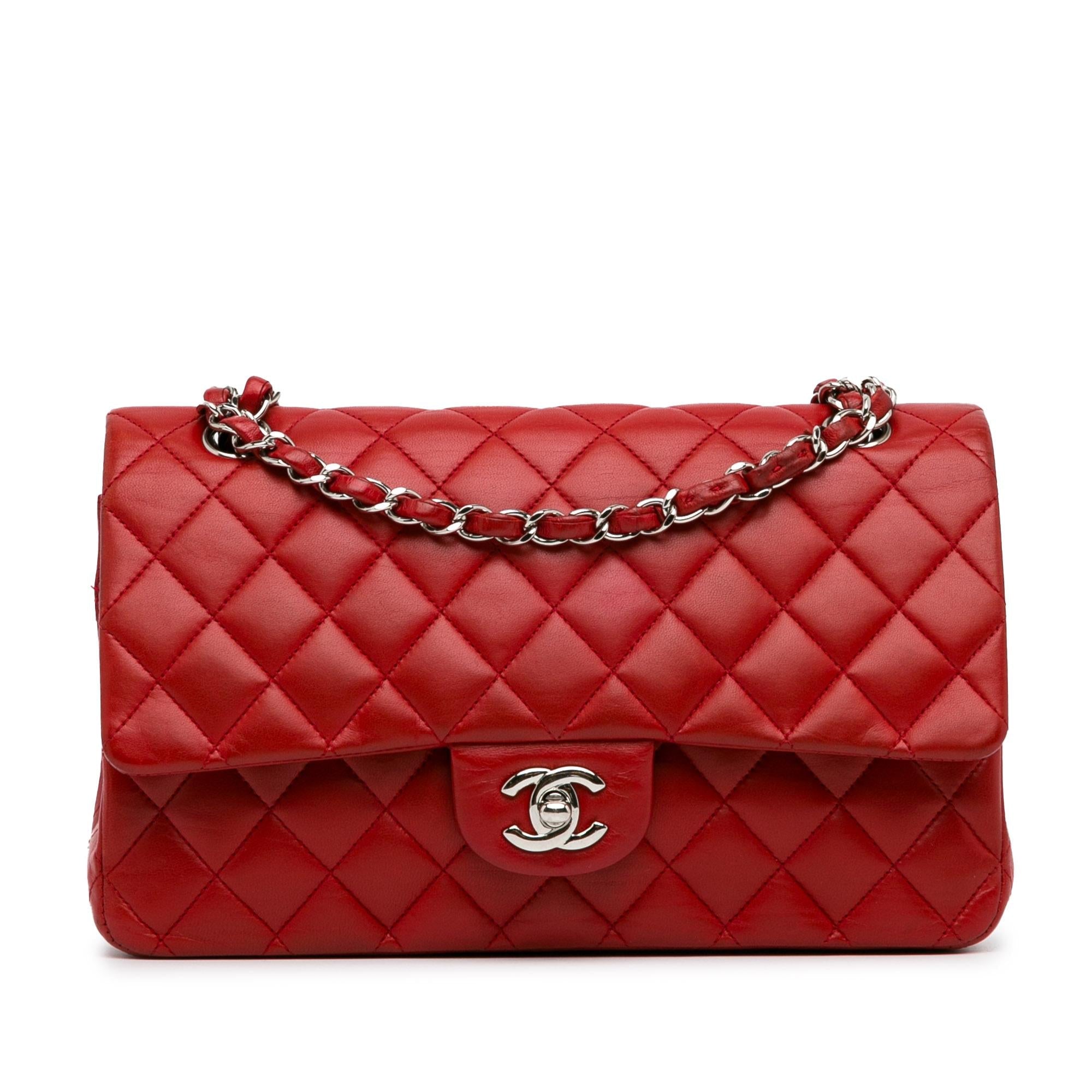 Chanel Medium Classic Lambskin Double Flap (SHG-JiGUz1)