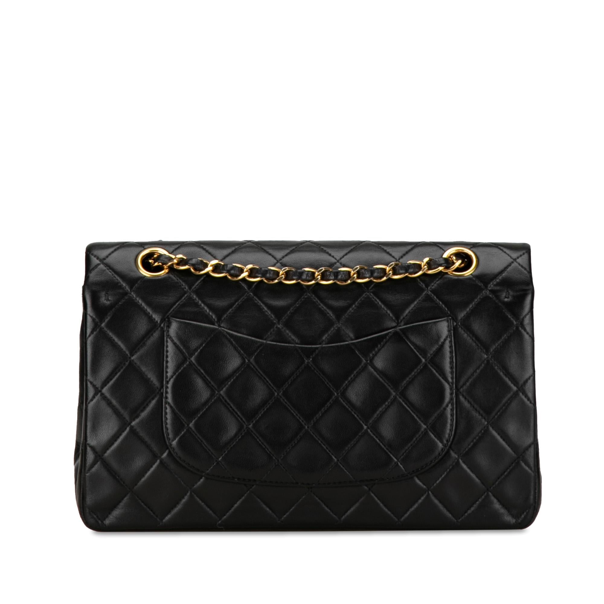Chanel Medium Classic Lambskin Double Flap (SHG-Waqtih)
