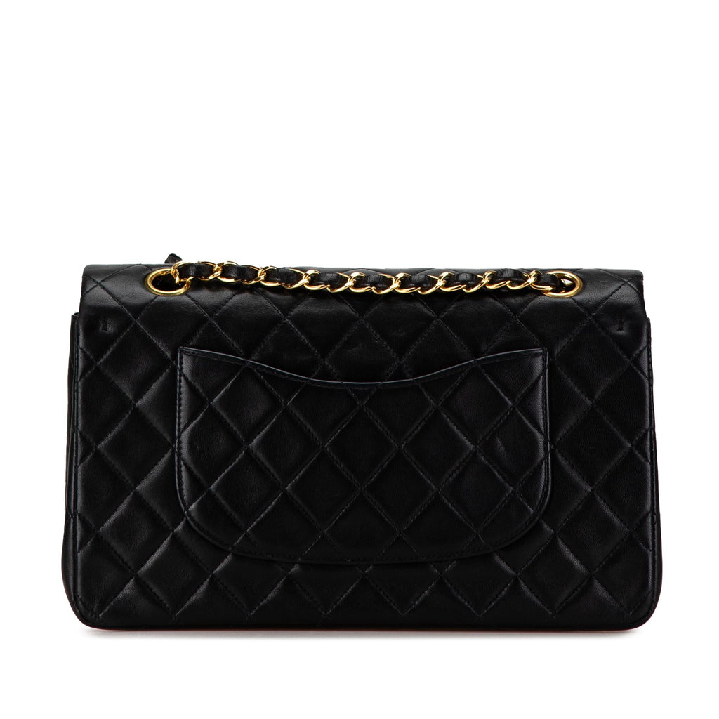 Chanel Medium Classic Lambskin Double Flap (SHG-GpukLW)