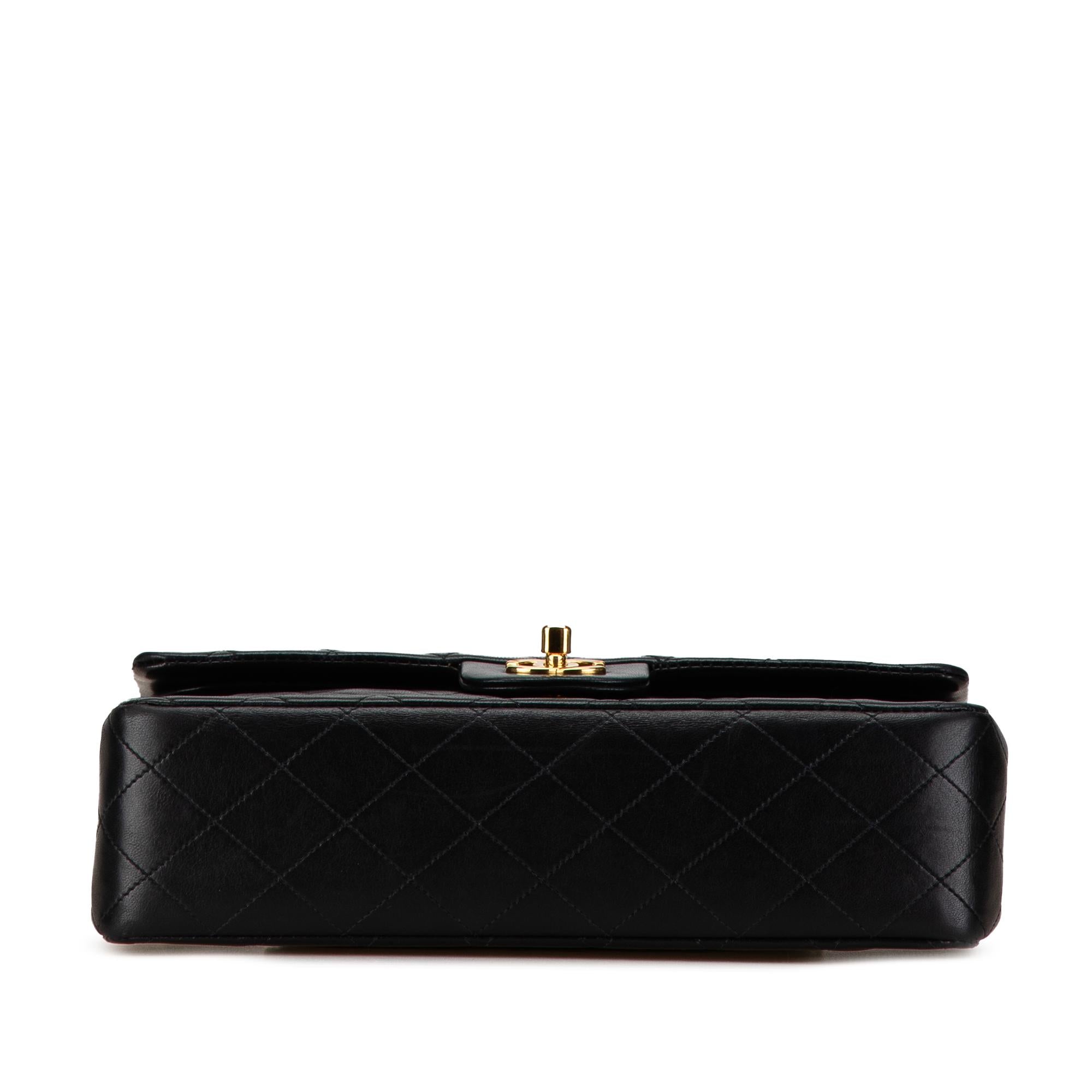Chanel Medium Classic Lambskin Double Flap (SHG-GpukLW)