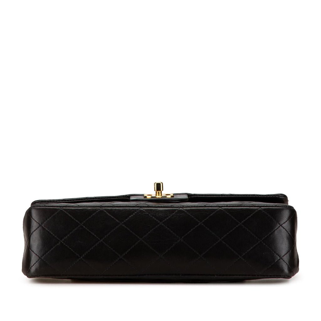 Chanel Medium Classic Lambskin Double Flap (SHG-2BQWuZ)